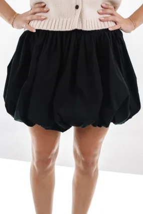 A Little Extra Skirt - Black