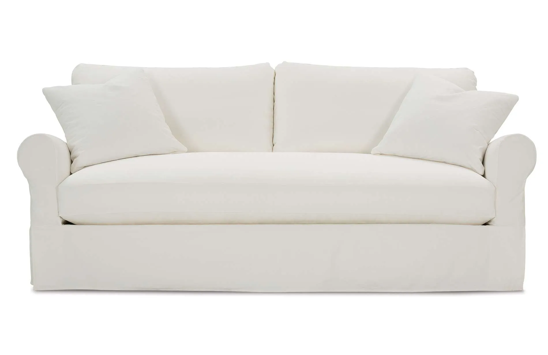 Aberdeen Bench Cushion Slipcover Sofa