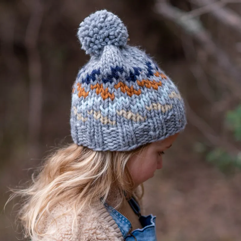 Acorn Stevie Beanie - Grey/Multi