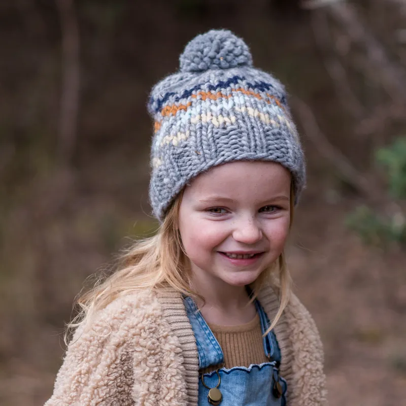 Acorn Stevie Beanie - Grey/Multi