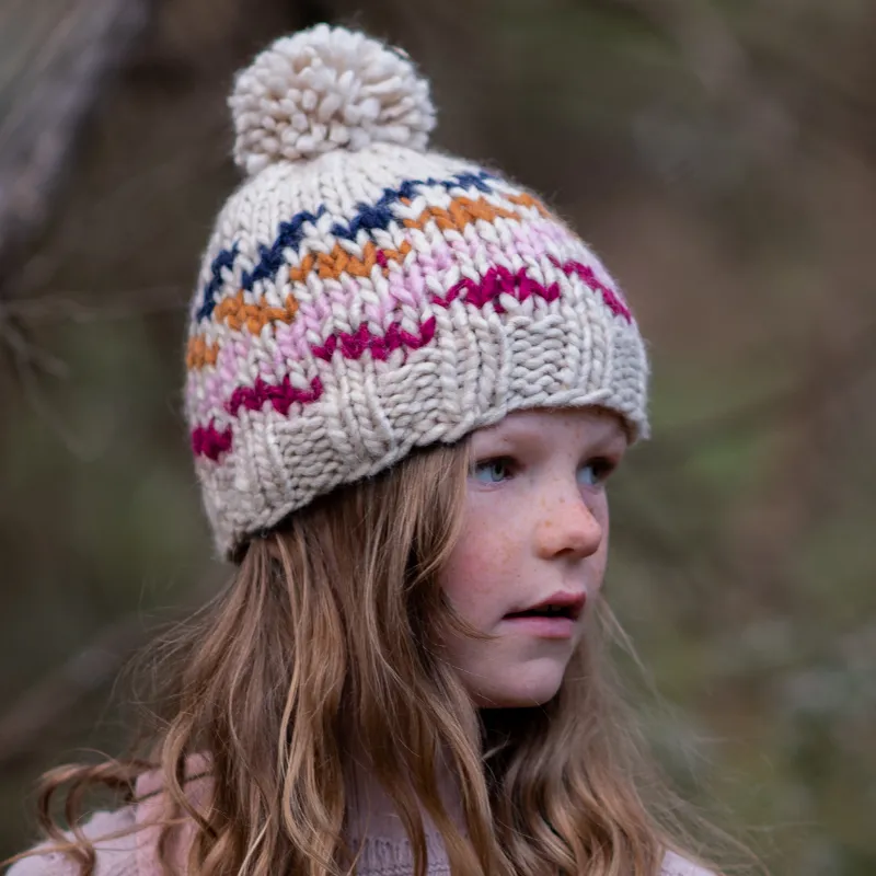 Acorn Stevie Beanie - Natural/Multi