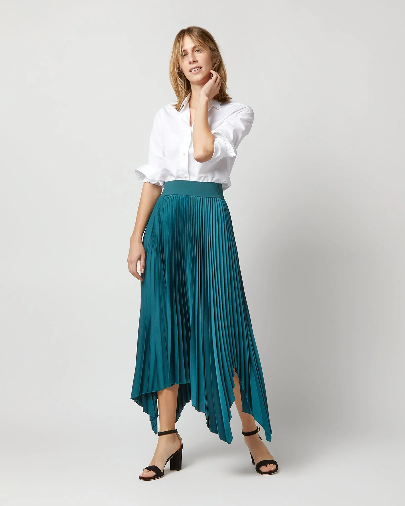 Ade Skirt in Dark Teal