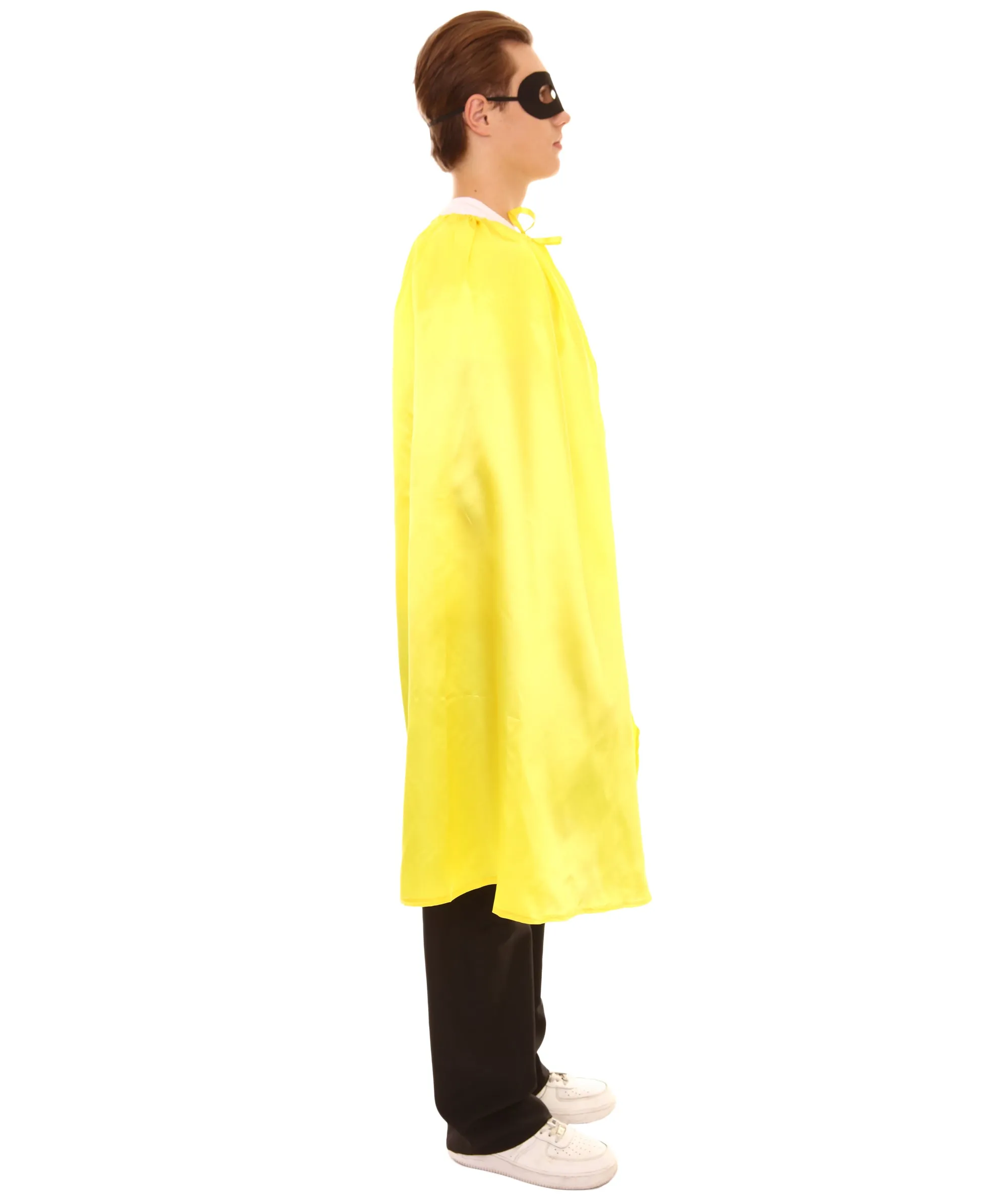 Adult Unisex Superhero Cape with Mask Set Costume | Multiple Color Options Halloween Costume