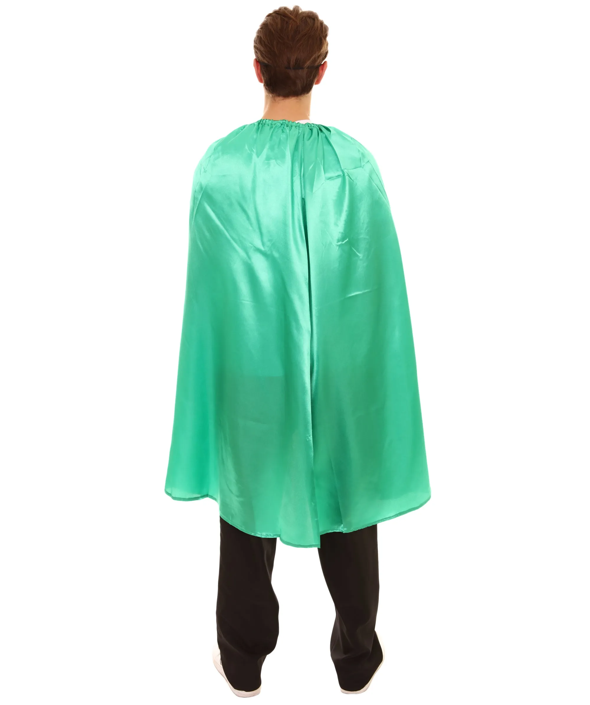 Adult Unisex Superhero Cape with Mask Set Costume | Multiple Color Options Halloween Costume