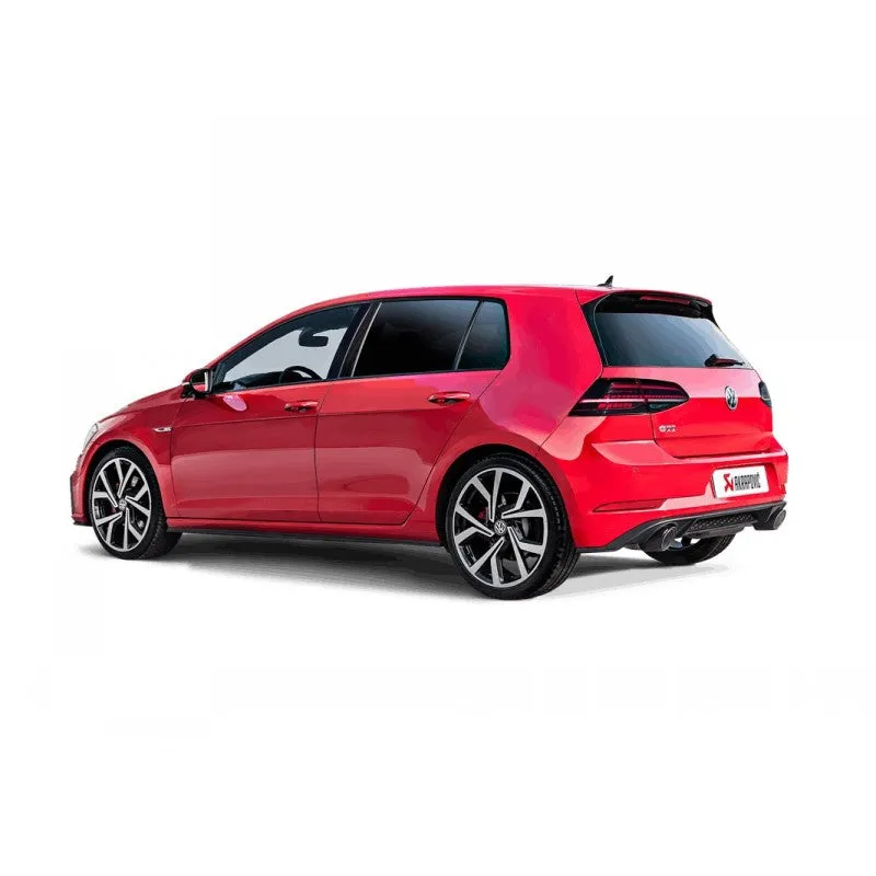 AKRAPOVIC MTP-VW/T/4H Exhaust System Slip-On Race Line (Titanium) for VW Golf VII GTI FL Performance 2017-2019