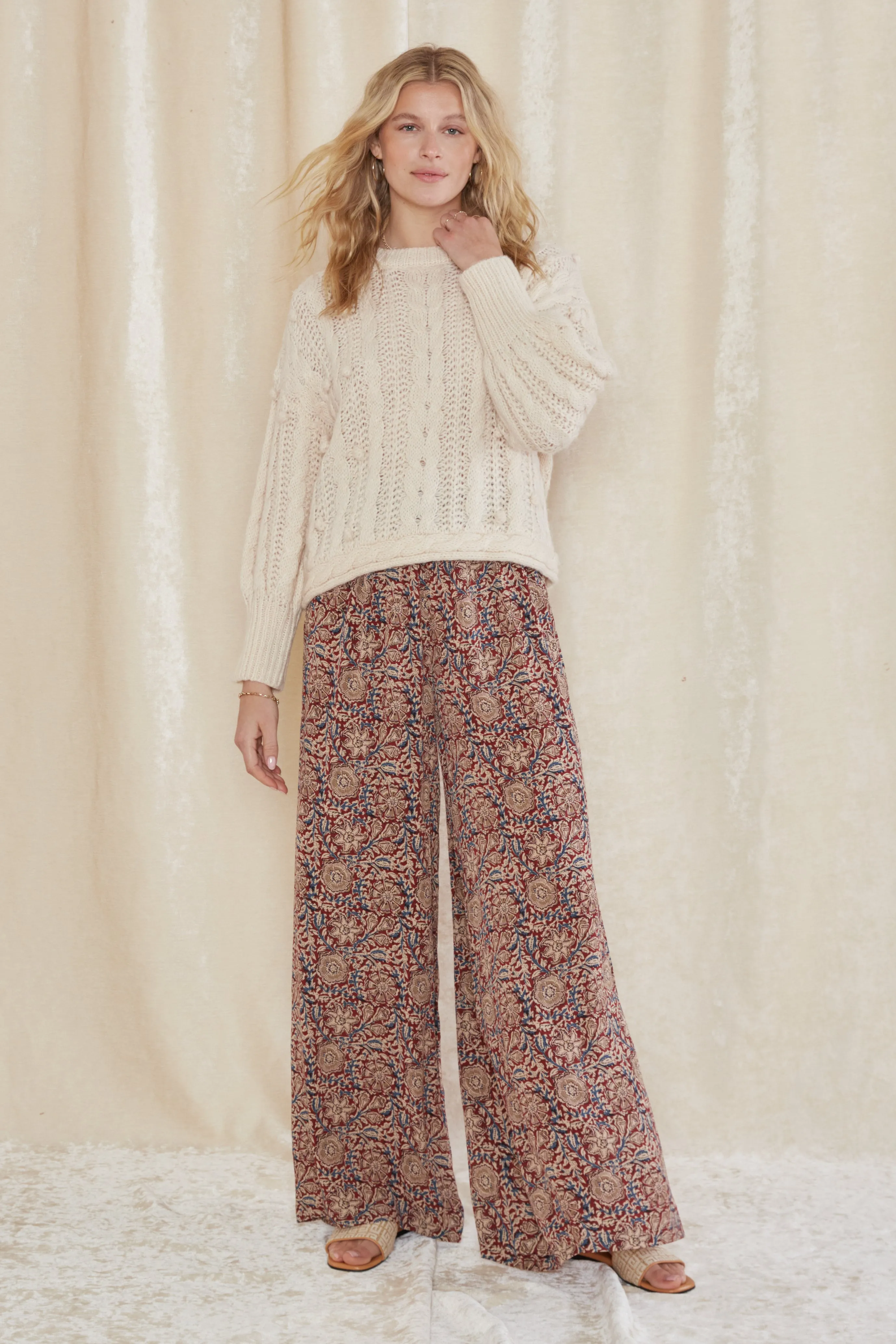 Anaka Wide Leg Pants