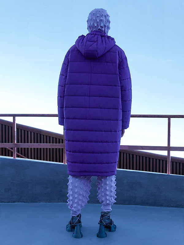 Apollo Long Coat -  Purple