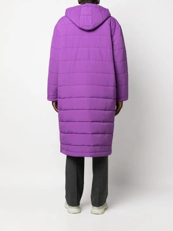 Apollo Long Coat -  Purple