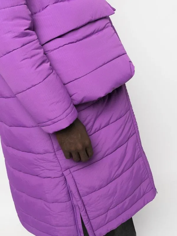 Apollo Long Coat -  Purple