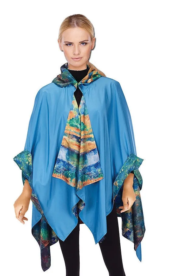 Art Inspired Reversible Rain Cape