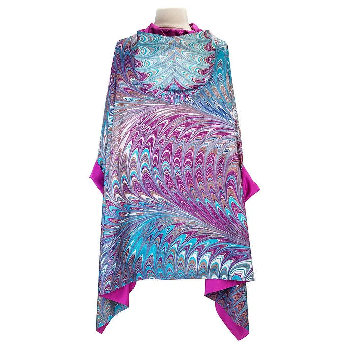 Art Inspired Reversible Rain Cape