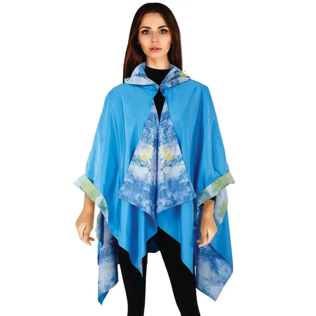 Art Inspired Reversible Rain Cape