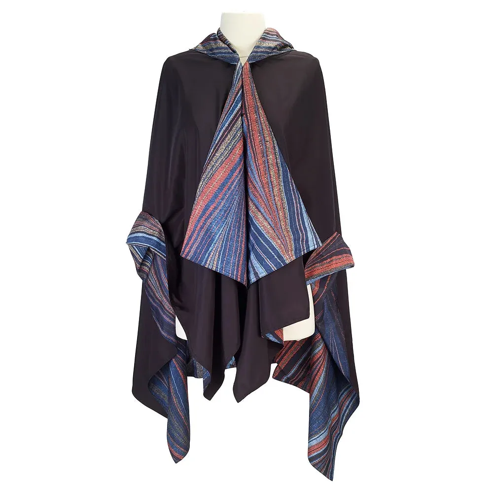 Art Inspired Reversible Rain Cape