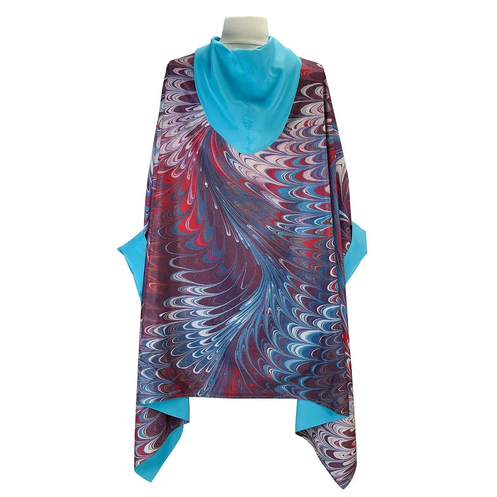 Art Inspired Reversible Rain Cape