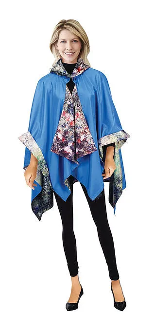 Art Inspired Reversible Rain Cape