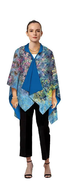 Art Inspired Reversible Rain Cape