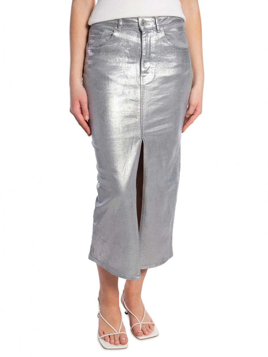 ASPECT SILVER SKIRT