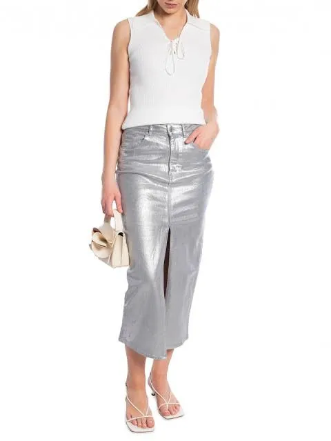 ASPECT SILVER SKIRT