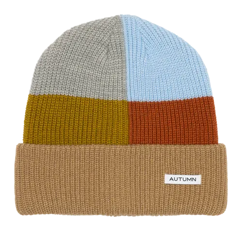 Autumn Headwear Patchwork Beanie