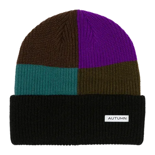 Autumn Headwear Patchwork Beanie