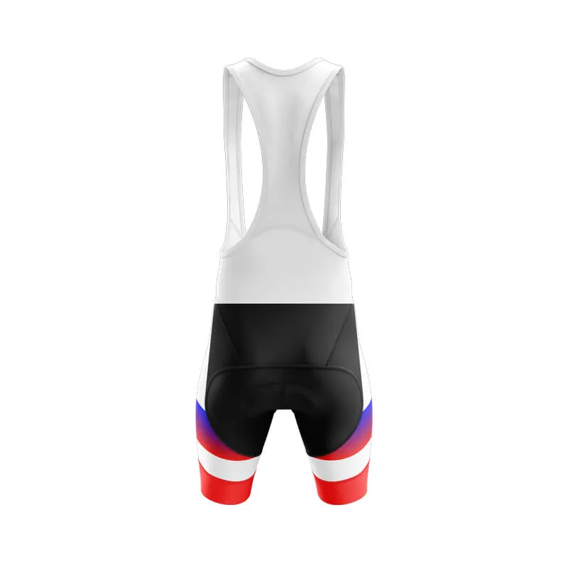 BB Gradient Bibs & Shorts (Red-Blue)