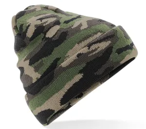 Beechfield | Cuffed Beanie | Jungle Camo