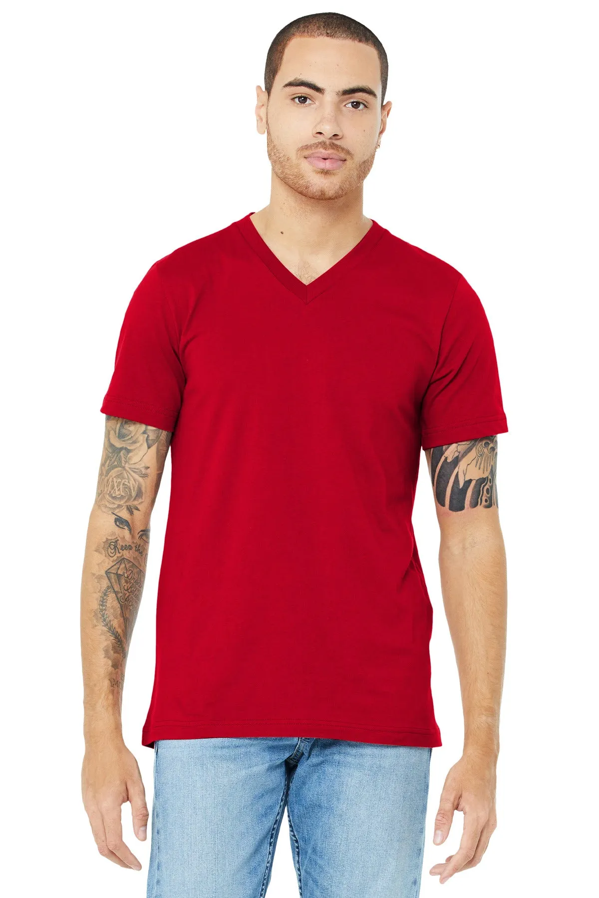 BELLA CANVAS ® Unisex Jersey Short Sleeve V-Neck Tee. BC3005