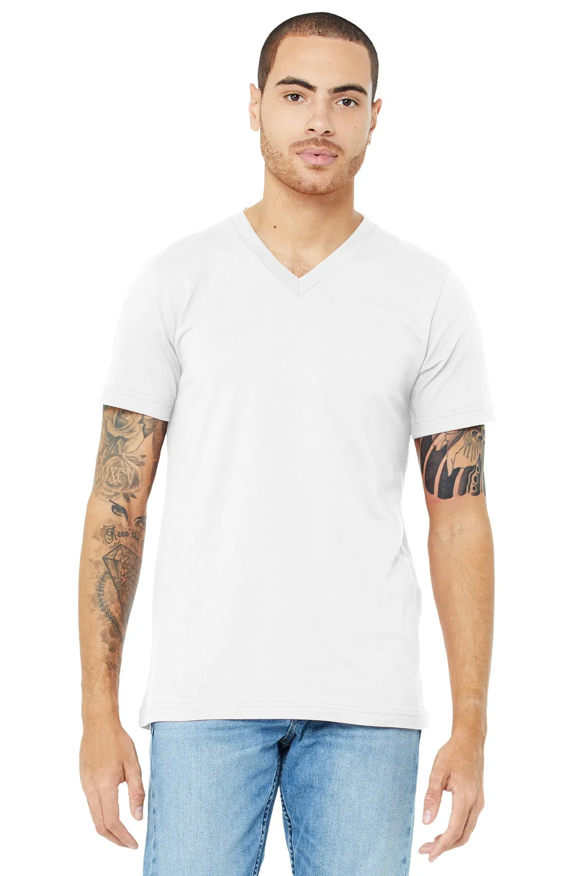 BELLA CANVAS ® Unisex Jersey Short Sleeve V-Neck Tee. BC3005