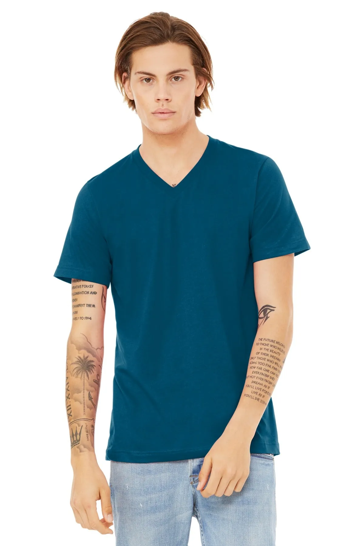 BELLA CANVAS ® Unisex Jersey Short Sleeve V-Neck Tee. BC3005