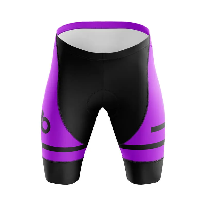 Bicycle Booth Outline (Purple) Shorts & Pants