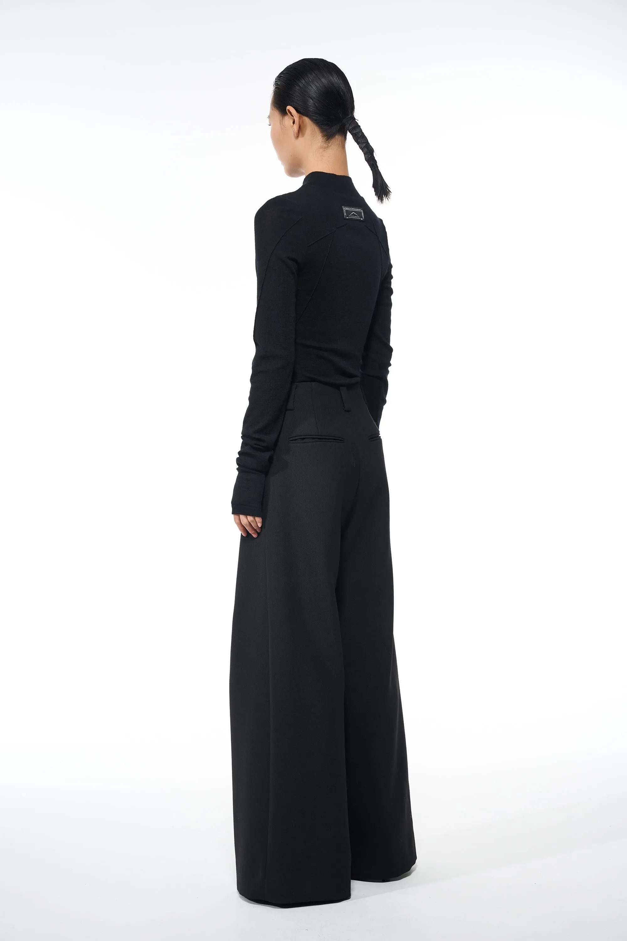 Black Oversized Trousers