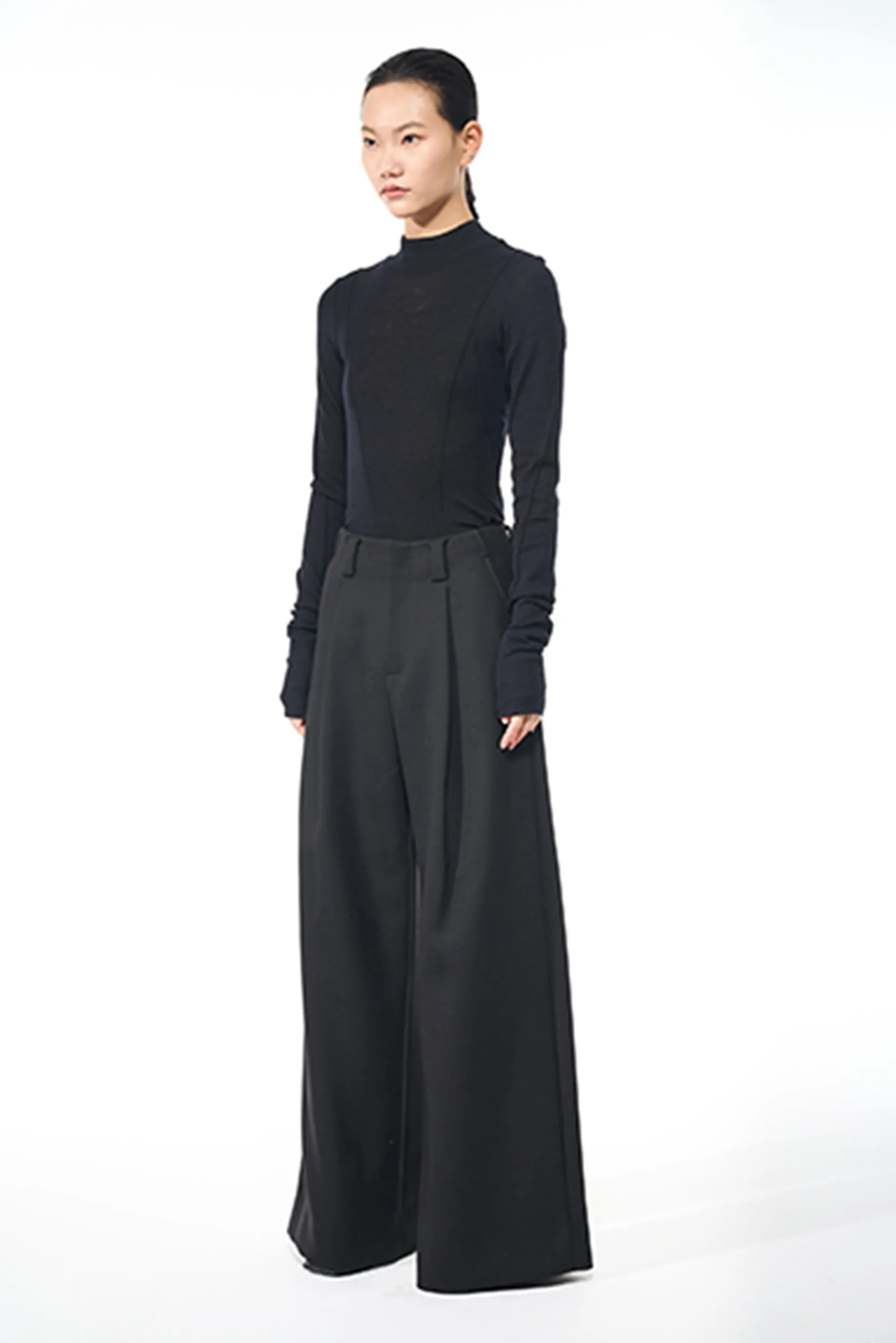 Black Oversized Trousers