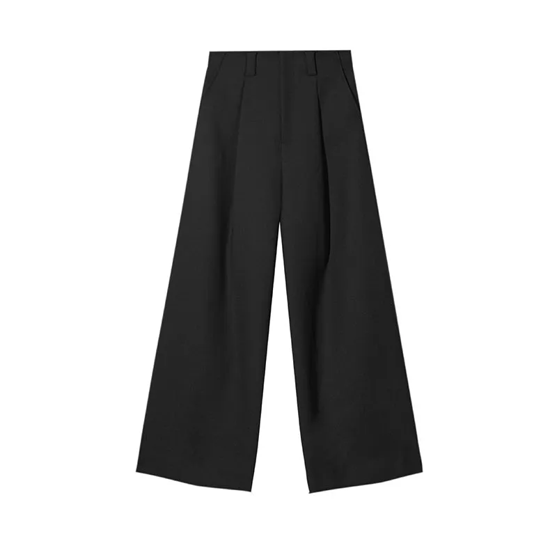 Black Oversized Trousers