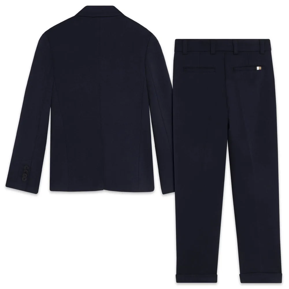 BOSS KIDSWEAR Navy Jacket and Trousers Set