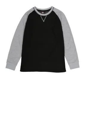 Boys Thermal Raglan Top