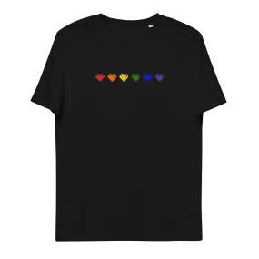 Brick Heart Shirt | Rainbow Brick Shirt | Rainbow Hearts | Unisex Lego Shirt