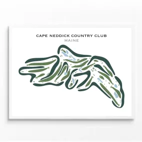 Cape Neddick Country Club, Maine - Printed Golf Courses