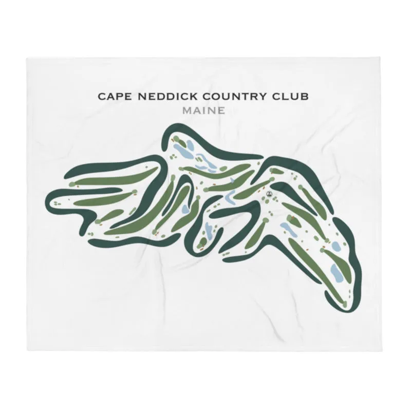 Cape Neddick Country Club, Maine - Printed Golf Courses