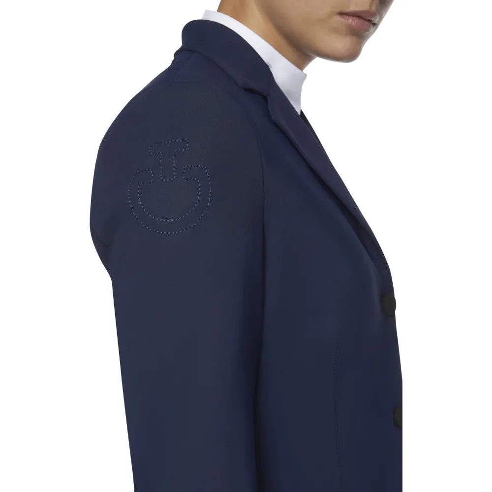 Cavalleria Toscana American Jersey Hunter Show Coat - Navy