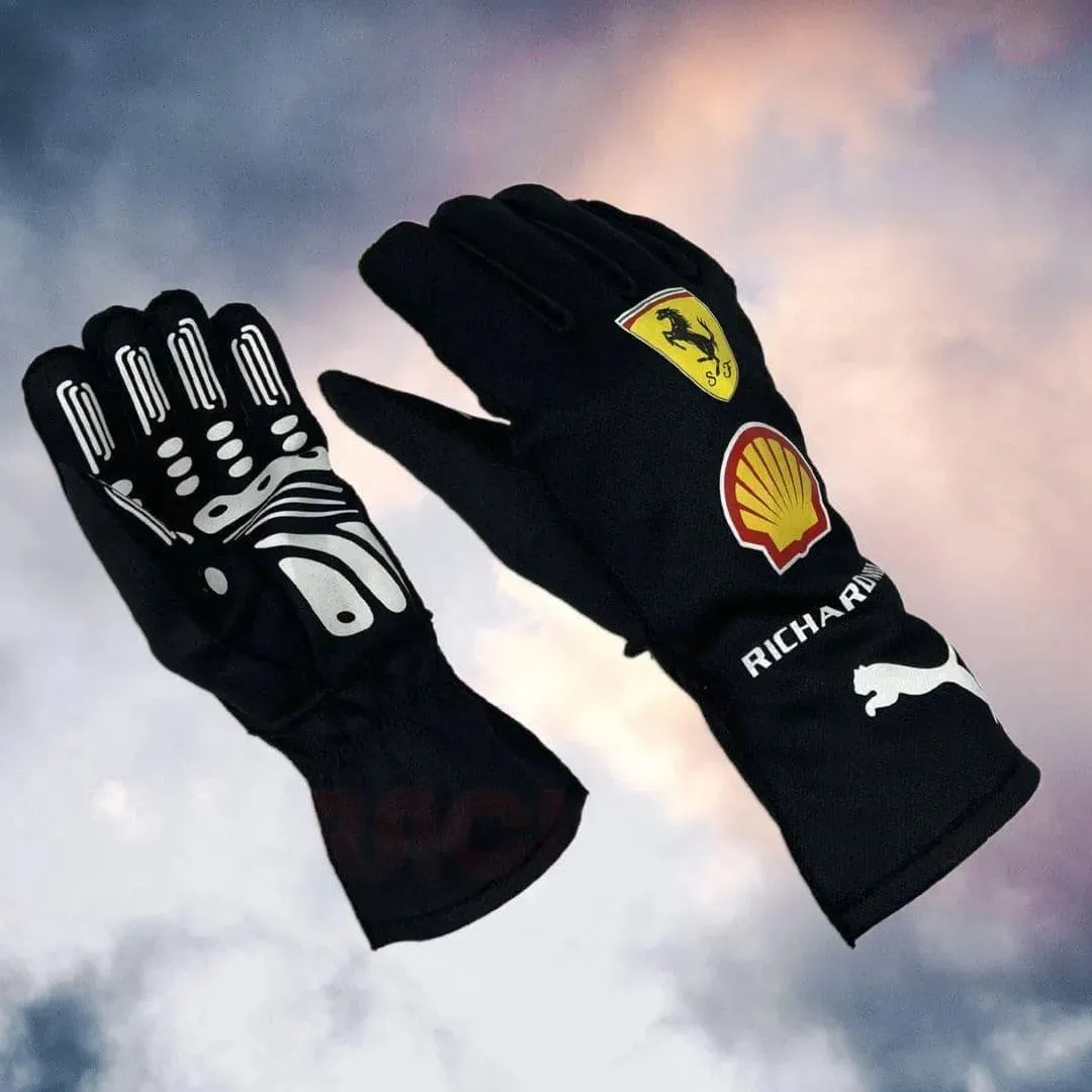 Charles Leclerc 2022 Replica Racing Gloves