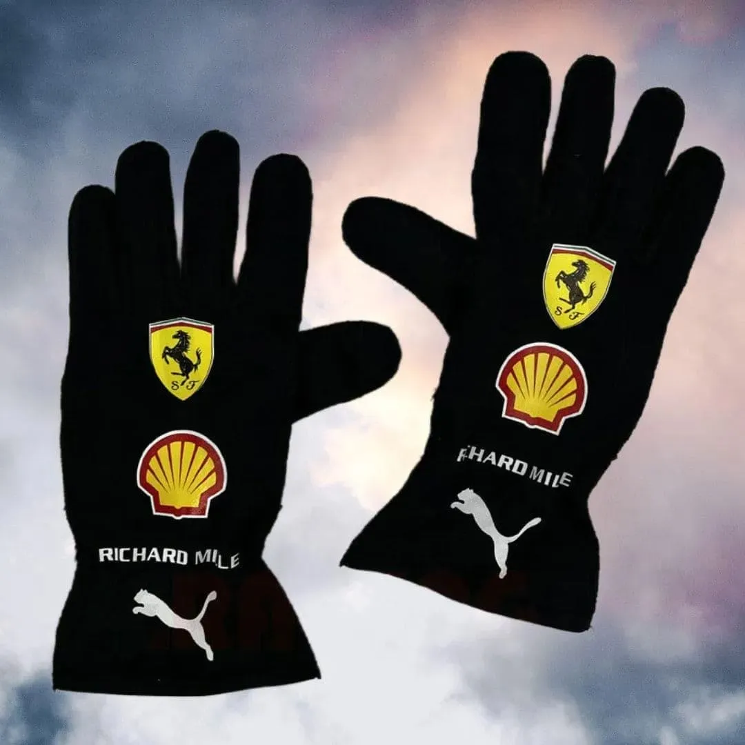 Charles Leclerc 2022 Replica Racing Gloves