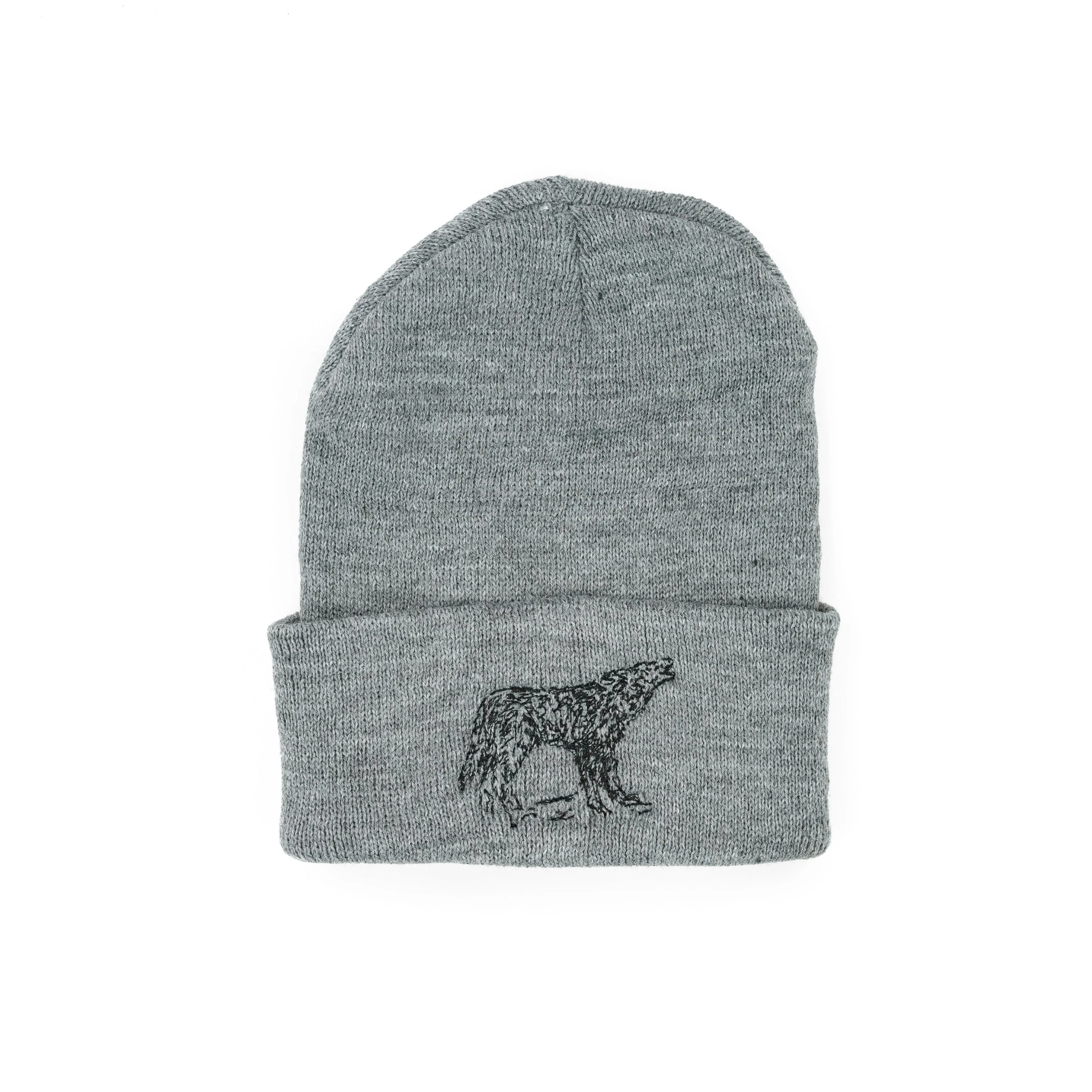 Child Beanie - WOLF - Gray