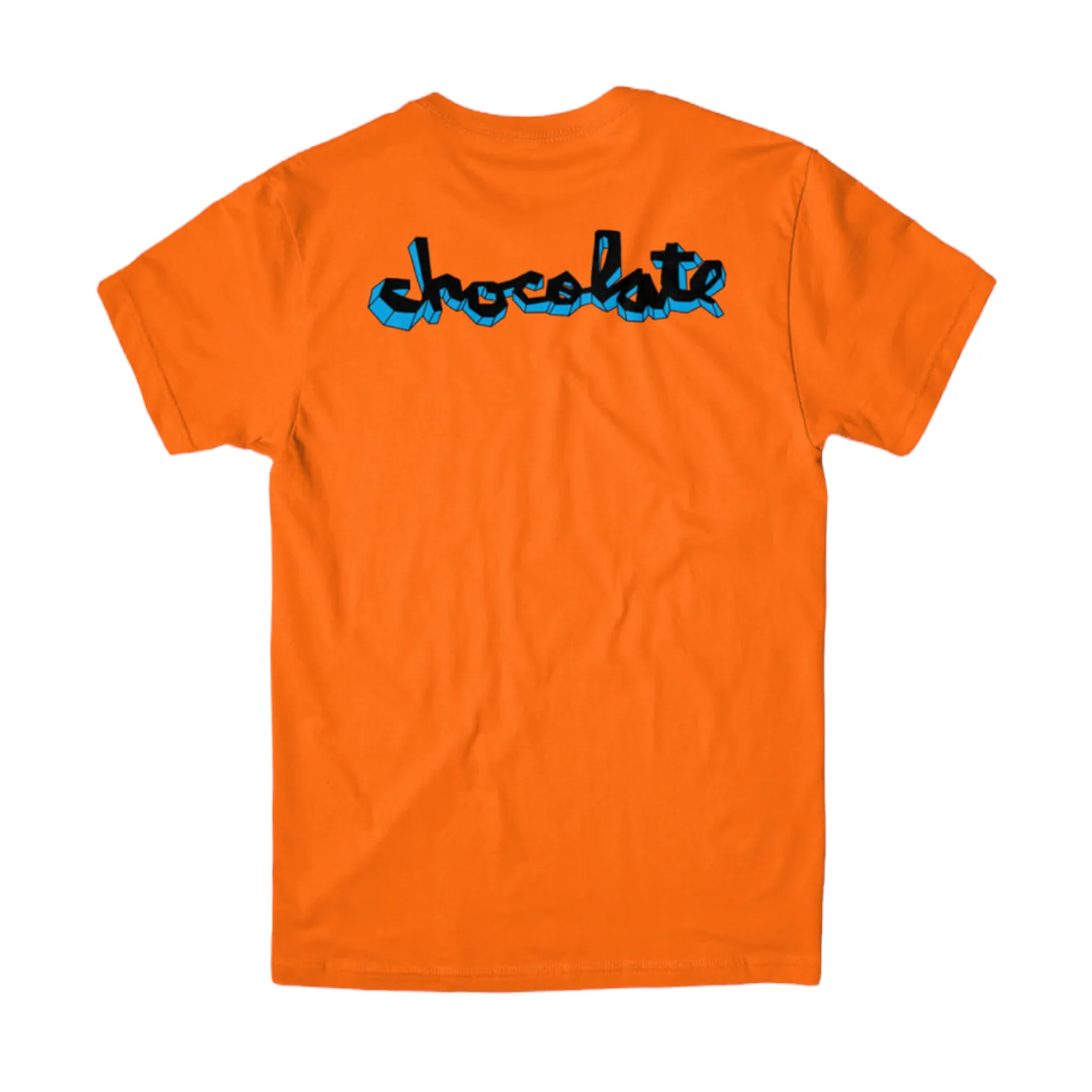 Chocolate Lifted Chunk T Shirt Orange