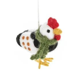 Clara the Chicken Ornament