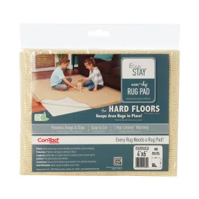 Con-Tact V14973 Rug Pad, 6 ft L, 4 ft W, Non-Slip Surface, Polyester