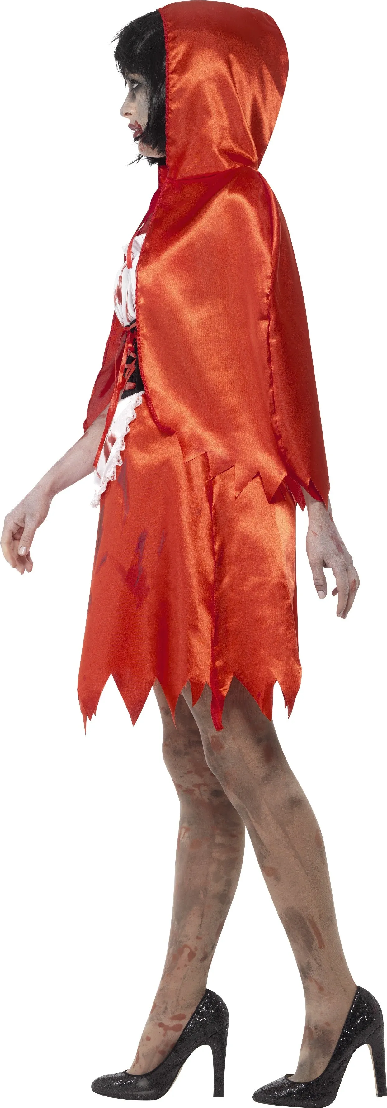 Creepy Zombie Little Miss Hood Ladies Costume