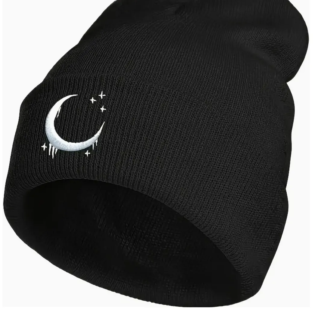 Crescent Moon Beanie