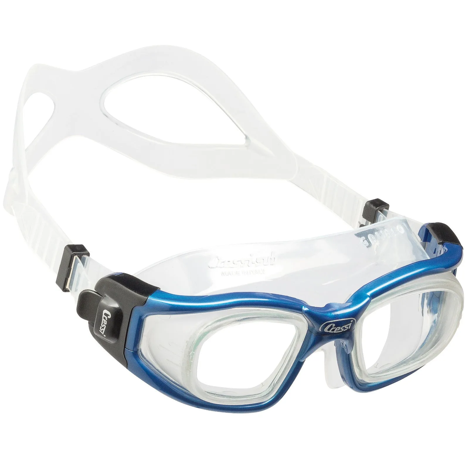 Cressi Swim Galileo Tempered Glass Lenses Goggle