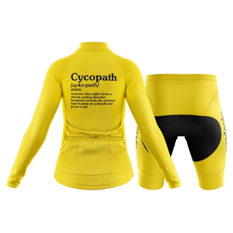 Cycopath Club Cycling Kit (Yellow)