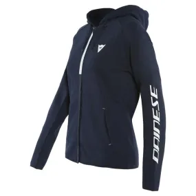 Dainese Casual Paddock Lady Hoodie Black White